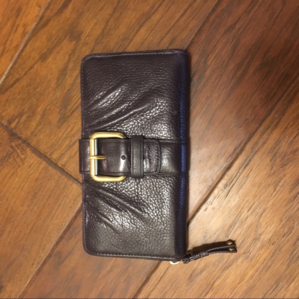 Coach wallet - purple